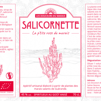 salicornette alcool salicorne